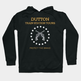 Dutton Train Station cowboy Hoodie